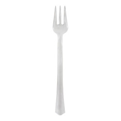 Mini fourchette plastique PS transparente Par 100 unités L: 11 cm x P: 1 g