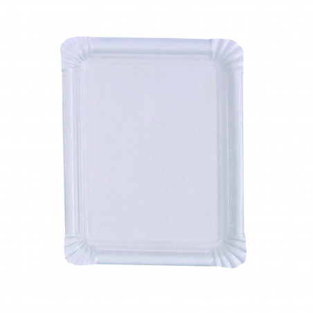 Assiette jetable blanche 16 x 20 cm de notre vaisselle jetable en