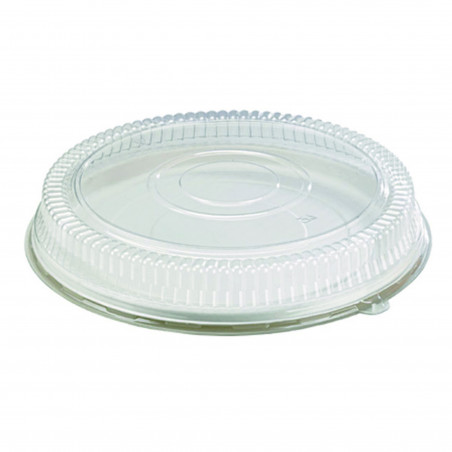 Couvercle Rond Pet Transparent Par 24 unités L: 46 cm H: 7 cm