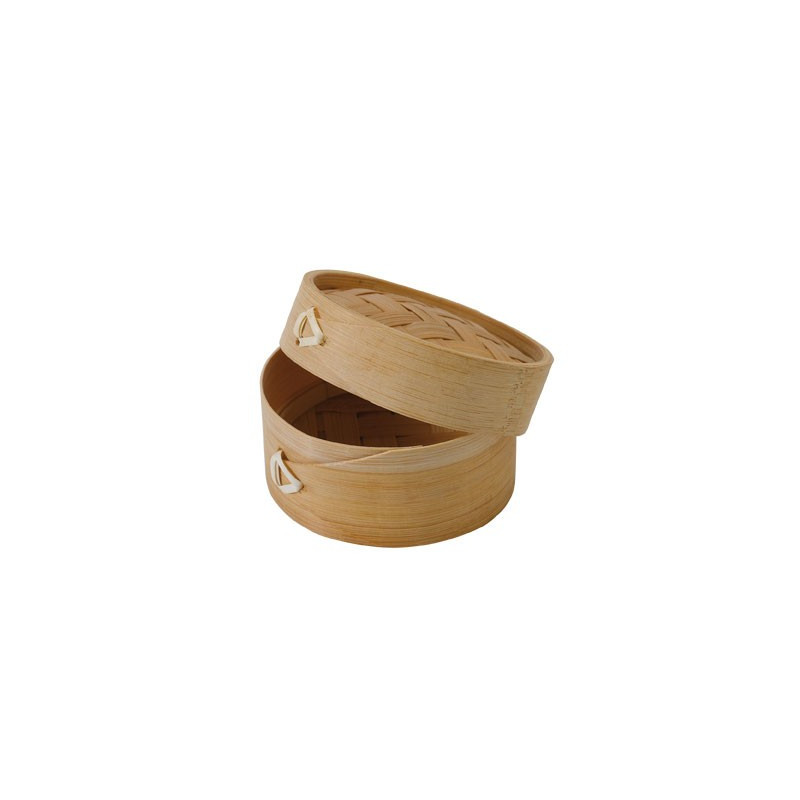 Mini panier cuit-vapeur en bambou à dragées ou amuses bouches pour