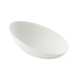 Mise en bouche blanche en pulpe Œuf  - 8 cm x 5,2 cm x 2,9 cm - 30 unités