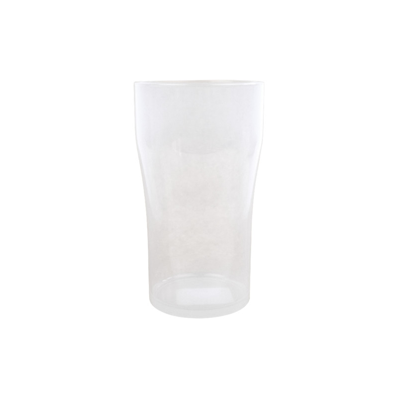 Verre à bière Cupoly en plastique PP (pinte) 696ml Ø88mm 73x H155 mm, 6pcs