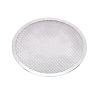 Grille à pizza ronde aluminium à fond ajouré Ø254mm H4 mm, 12pcs