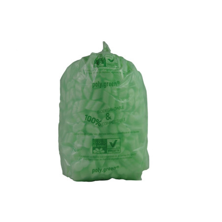 Sac poubelle vert 130000 ml 42 x 20 x 11,5 cm - 10 unités