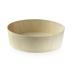 Bol rond en bois "Samourai" 710 ml Diam: 15,5 cm 15,5 x 4,5 cm - 100 unités