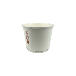 Pot à soupe carton blanc 230ml Ø90mm 70x H70 mm, 25pcs