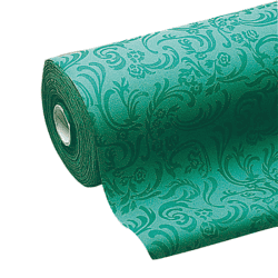 Nappe en rouleau non tissé damassé vert foncé 50 000x1 200mm