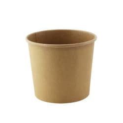 Pot "Deli" rond en carton kraft  H115mm 790ml