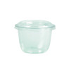 Pot à dessert en plastique PET transparent  H65mm 270ml