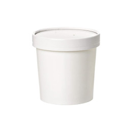 Gobelet à soupe blanc 940 ml