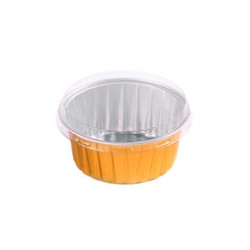 Opseal Pot aluminium couleur or   H35mm 125ml - 50 Pcs