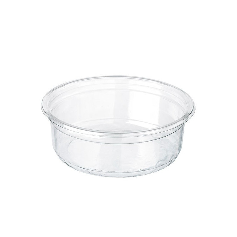 Petit pot plastique 250 ml pour emballage alimentaire à salade