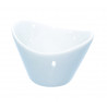 Mini pot en porcelaine blanche