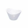 Mini pot en porcelaine blanche Par 4 unités L: 6,6 cm x l: 5,4 cm x H: 4,5 cm x P: 65 g