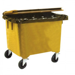 Doublure pour conteneur poubelle, sac poubelle de 240 litres pour conteneur.
